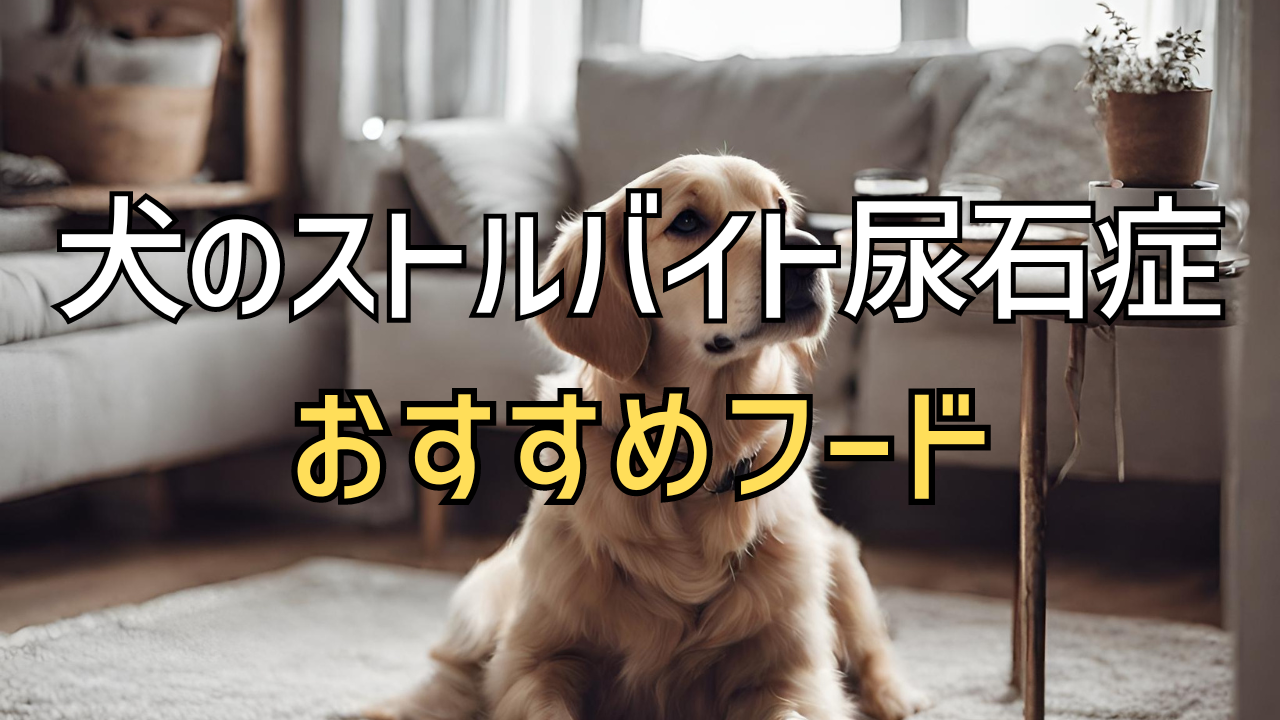 犬のストルバイト尿石症　おすすめフード