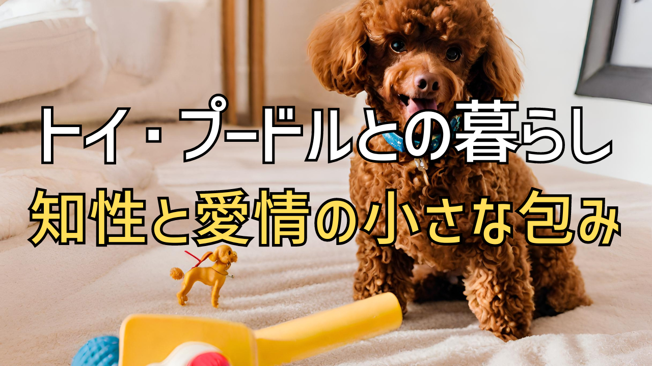 トイプードルとの暮らし